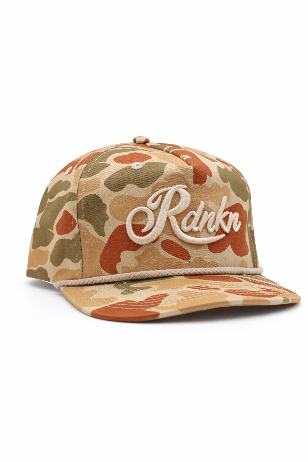 RDNKN Light Brown Camo Duck Camo Ballcap