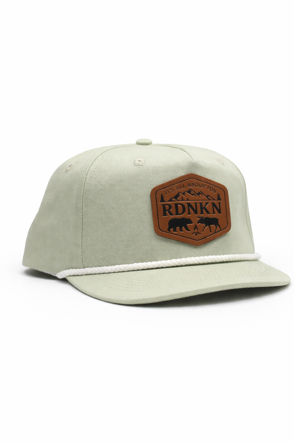 RDNKN Avocado Flat Brim Snapback