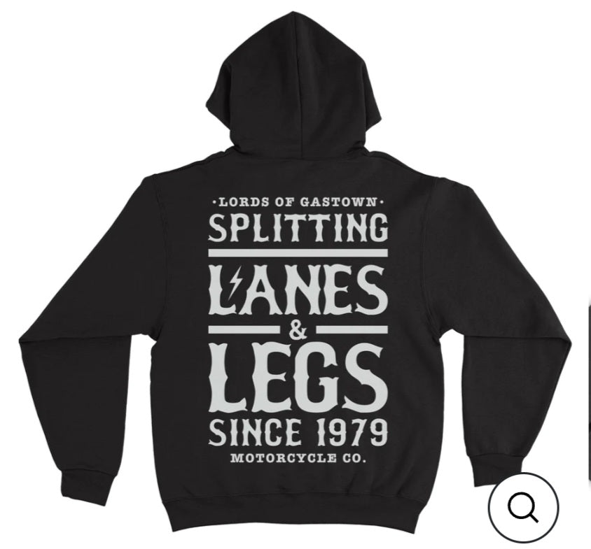 Splitting Lanes Pull Pver Hoodie