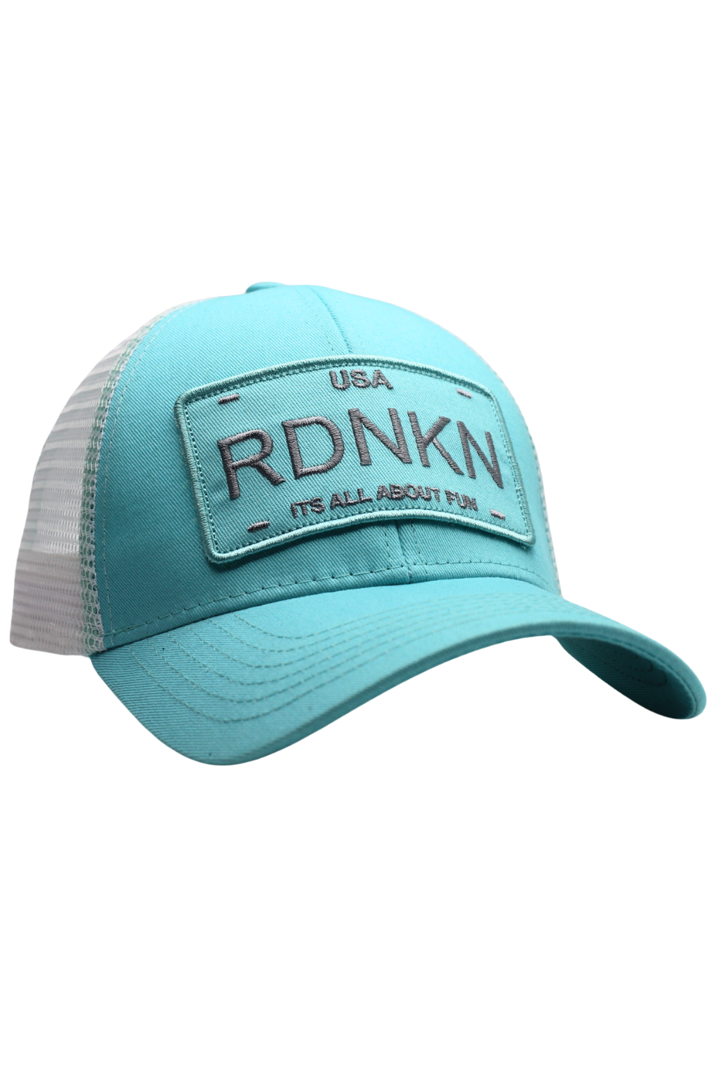 RDNKN Women's High Ponytail Mesh Hat (Teal)