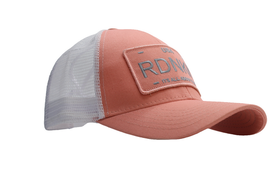 RDNKN High Ponytail Mesh Snapback Hat  (Peach ))