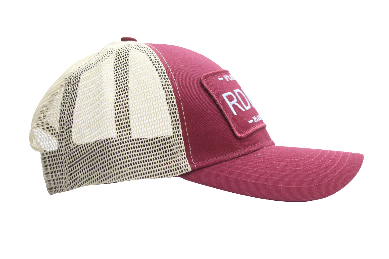 A Florida Mens and Wonens Gold and Garnet color RDNKN Ball Cap