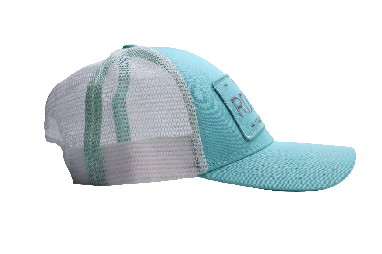 A Womens RDNKN High Ponytail Mesh Hat (Teal)
