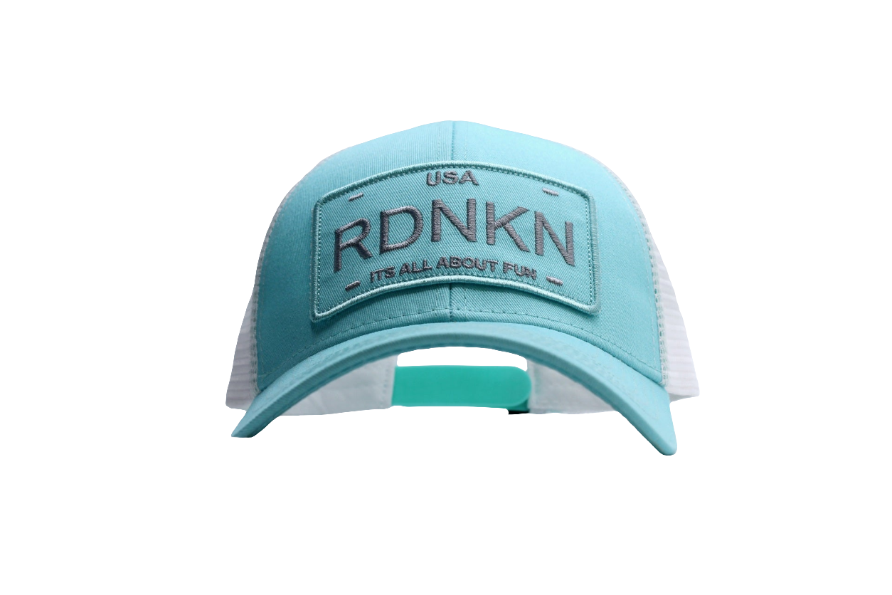 A Womens RDNKN High Ponytail Mesh Hat (Teal)