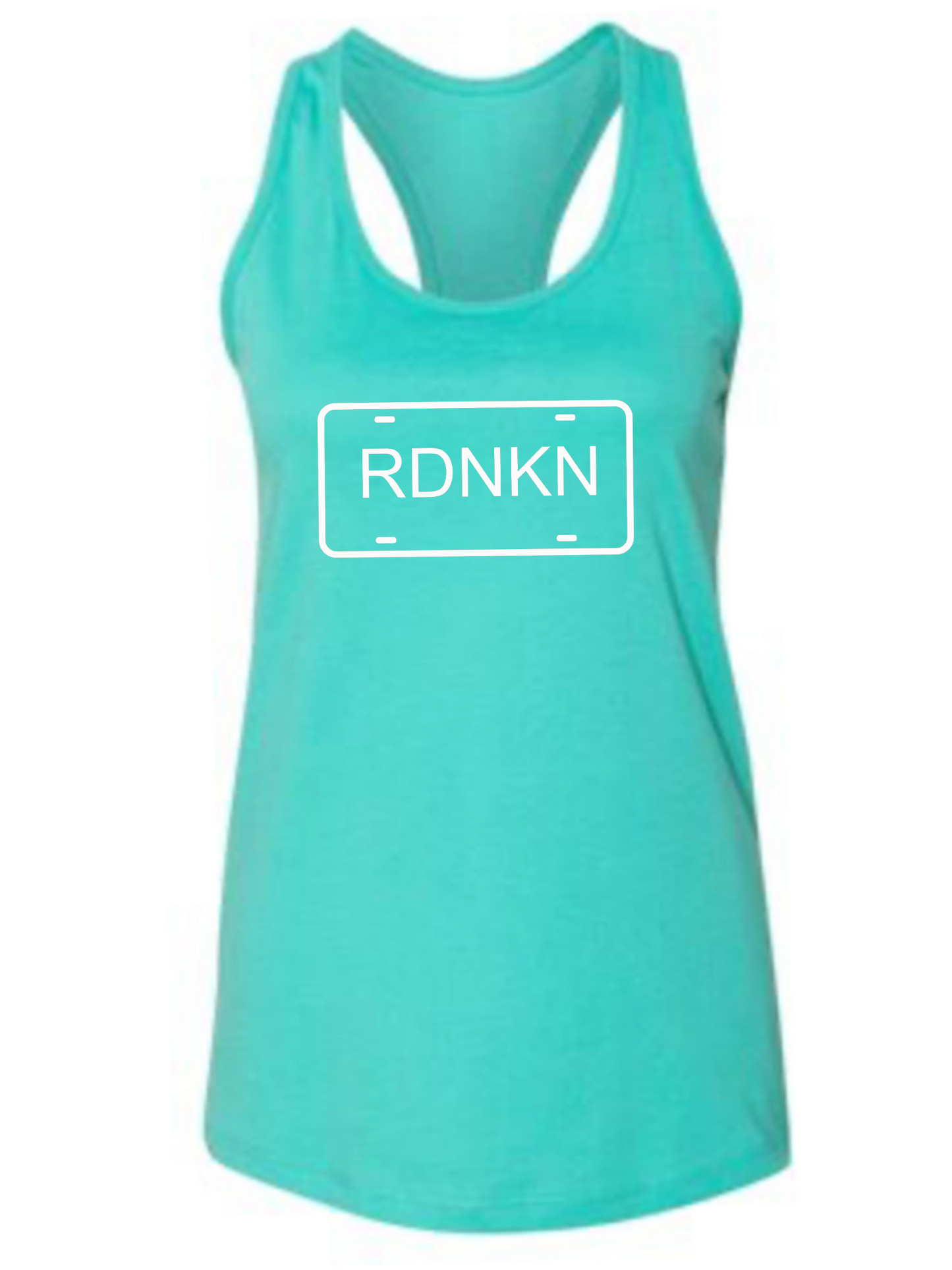 A Womens RDNKN Racer Back Tank Top