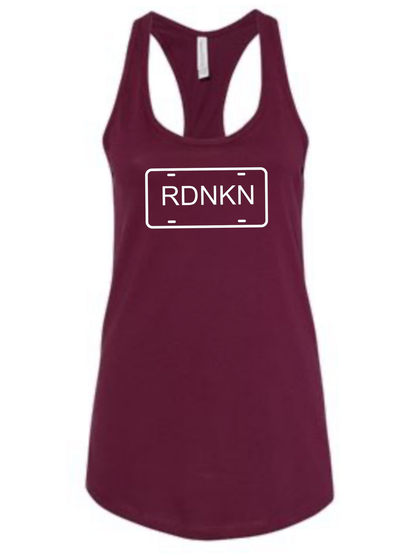 A Womens RDNKN Racer Back Tank Top