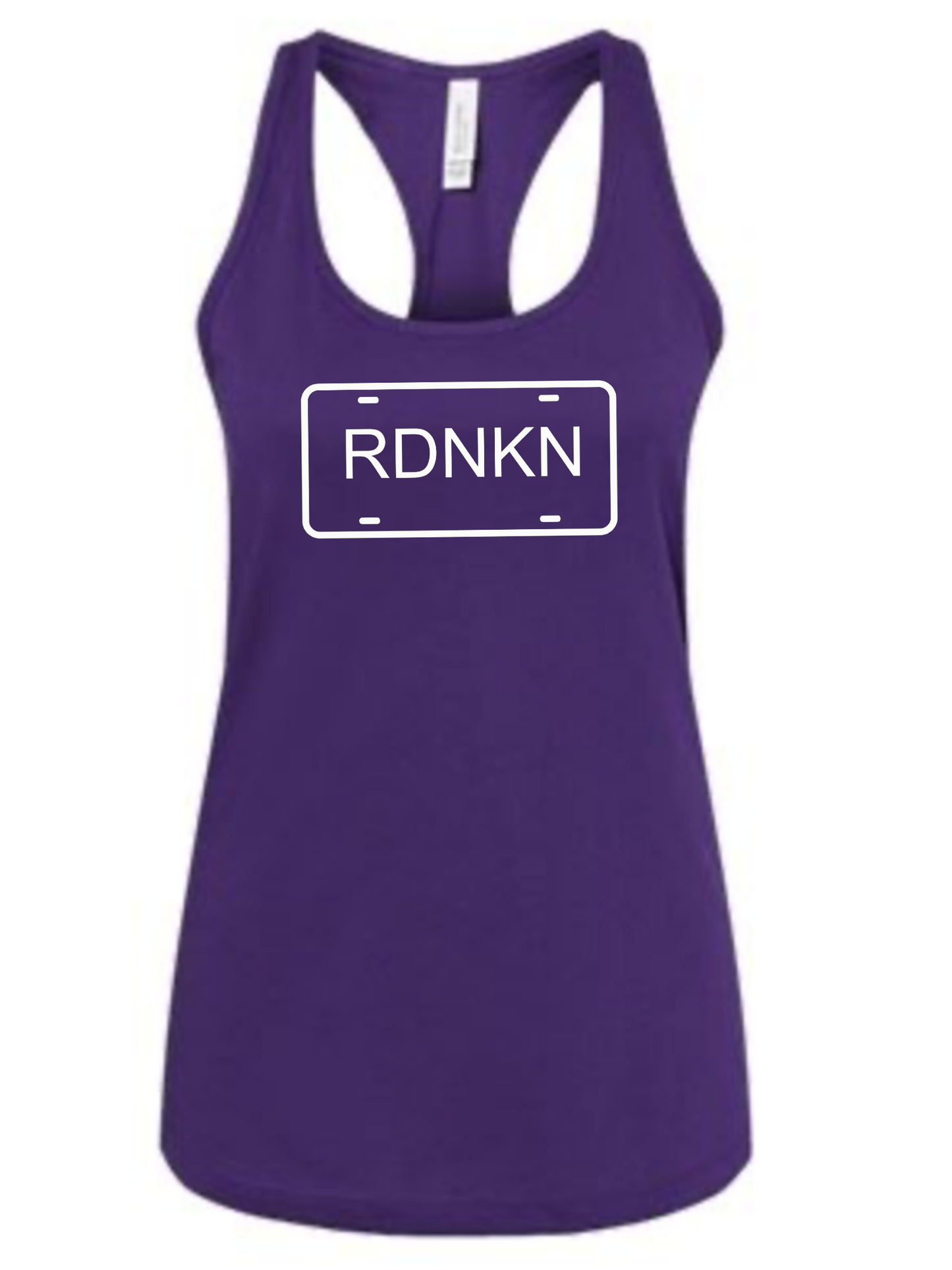 A Womens RDNKN Racer Back Tank Top