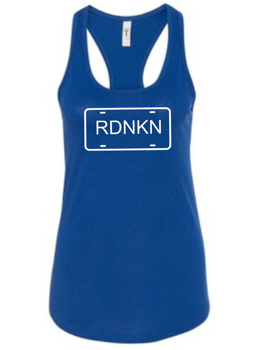 Womens RDNKN Racer Back Tank Top