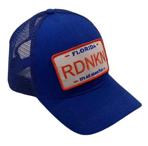 Florida Mens and Womans Orange and Blue RDNKN Ball Cap