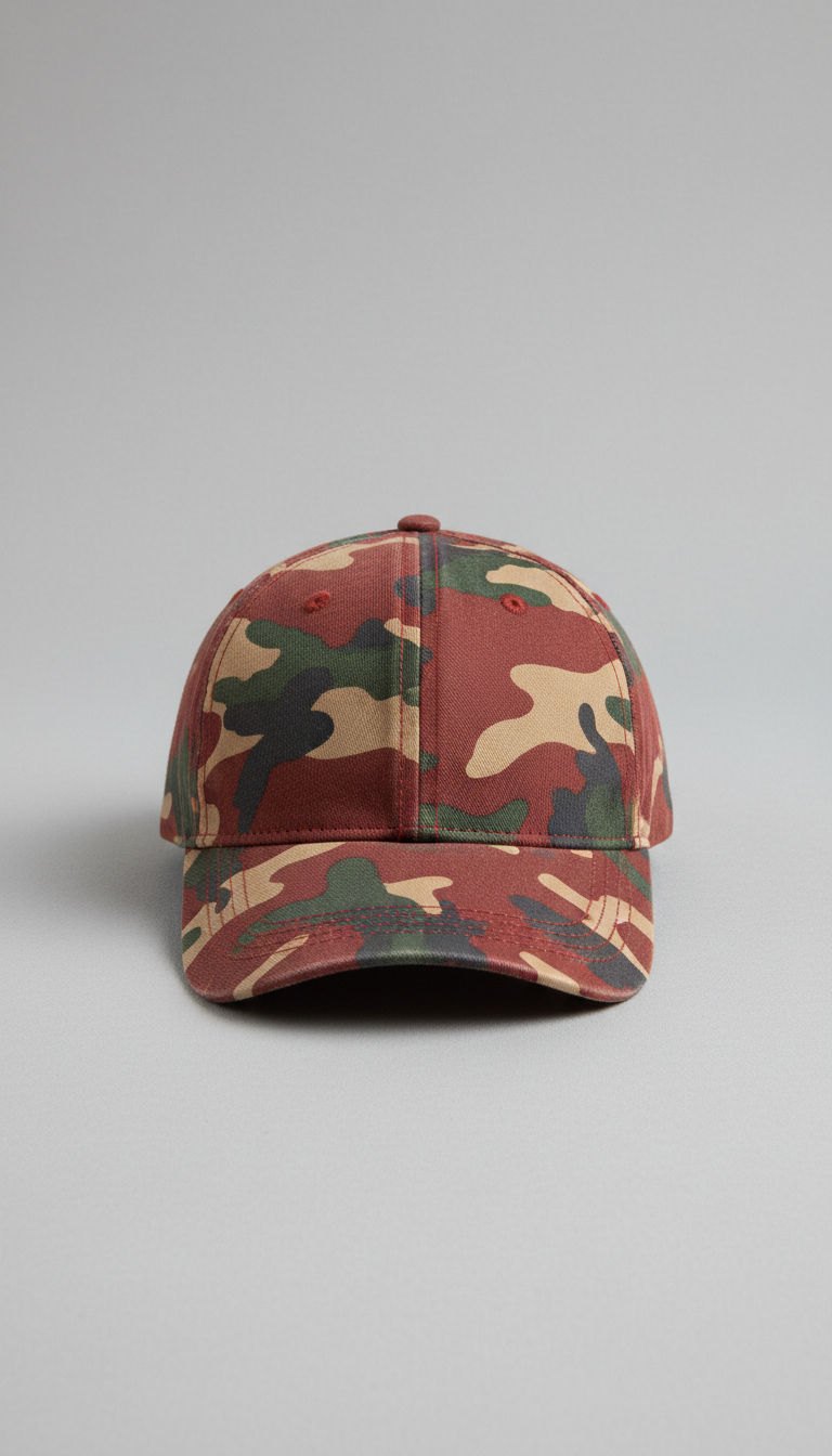 Barn red camo ballcap
