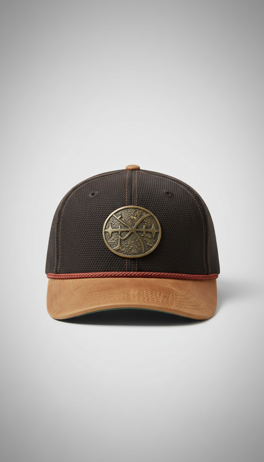 Iron earth rope mesh snapback