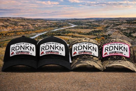 North Dakota RDNKN Mesh Snapback Trucker hat