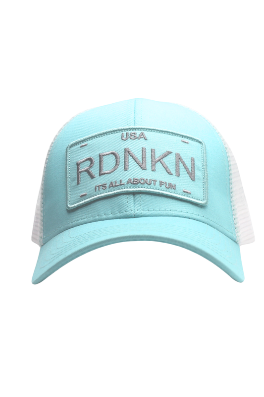 RDNKN Women's High Ponytail Mesh Hat  (Teal)