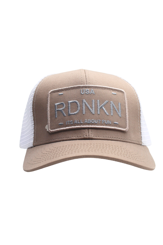 RDNKN USA Mesh Ballcap (Sand) Snapback