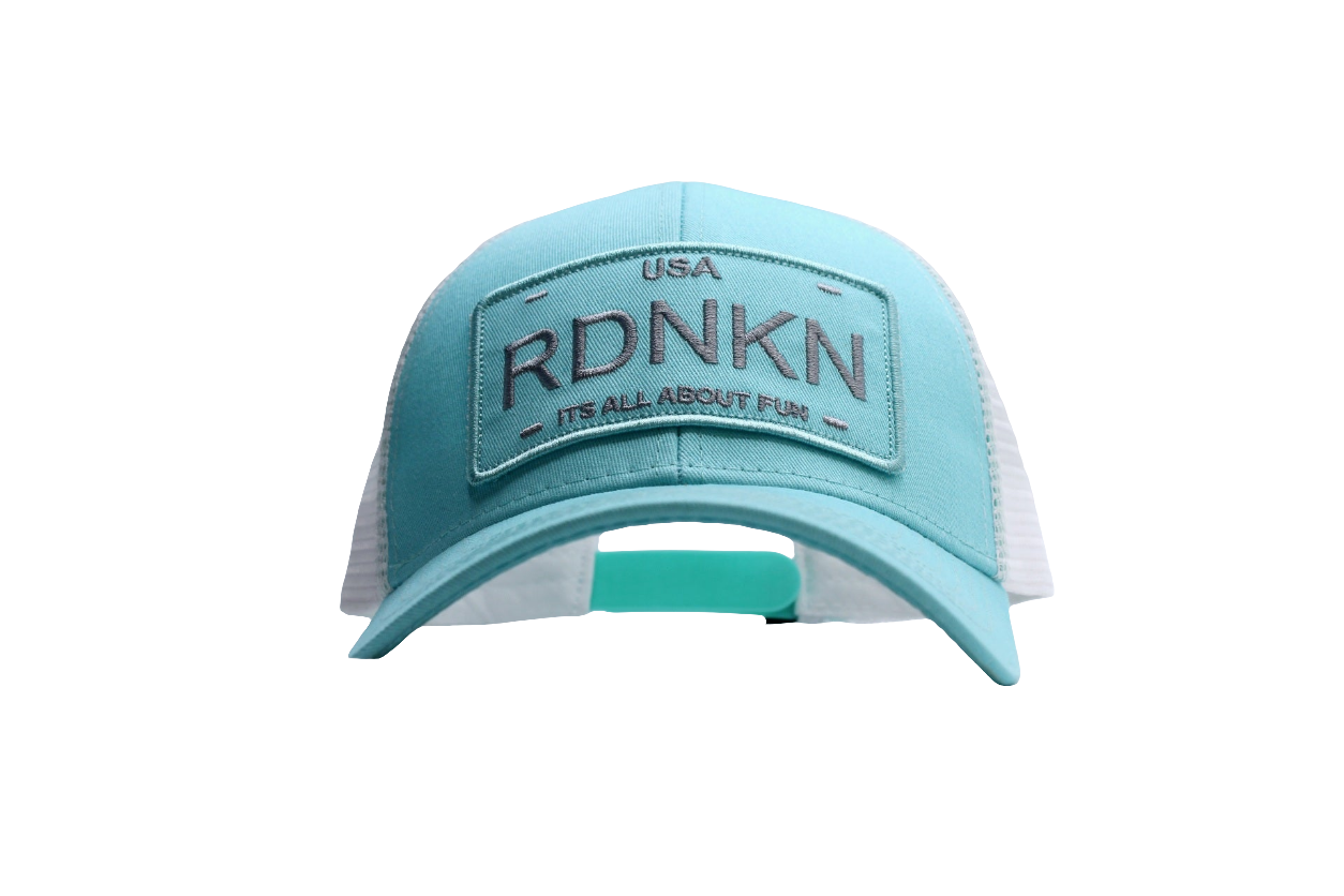 A Womens RDNKN High Ponytail Mesh Hat  (Teal)