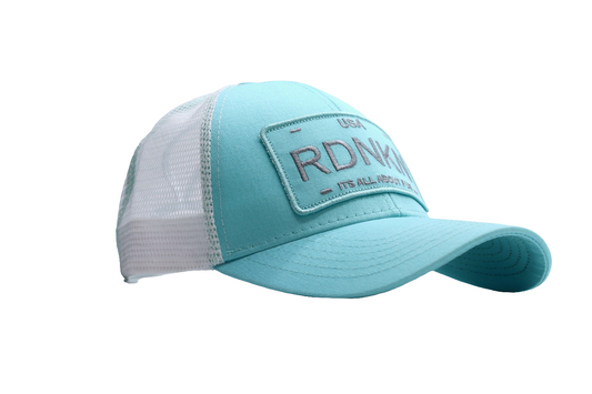 A Womens RDNKN High Ponytail Mesh Hat  (Teal)