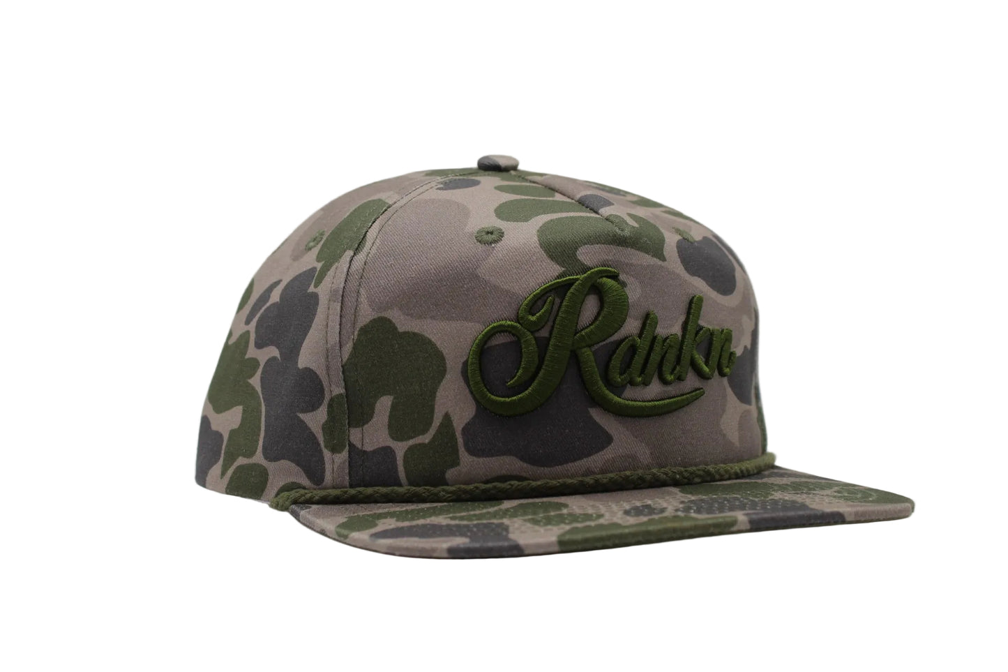 RDNKN Dark Green Duck Camo Ballcap